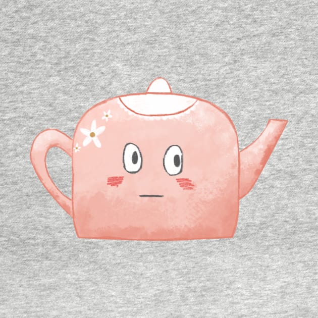 Anxious tea pot. Anxietea by allysci